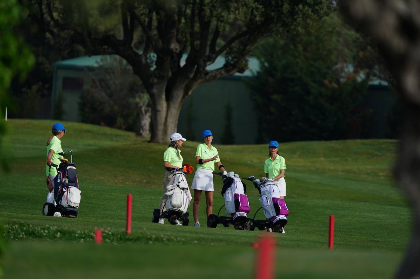 Lluvia de famosos en el campo de golf de La Valmuza
