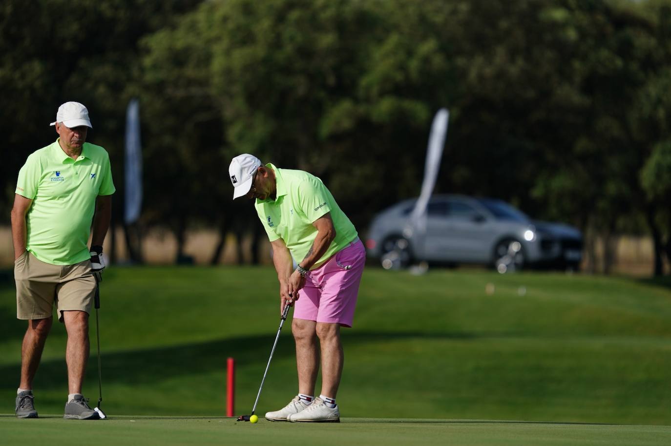 Lluvia de famosos en el campo de golf de La Valmuza