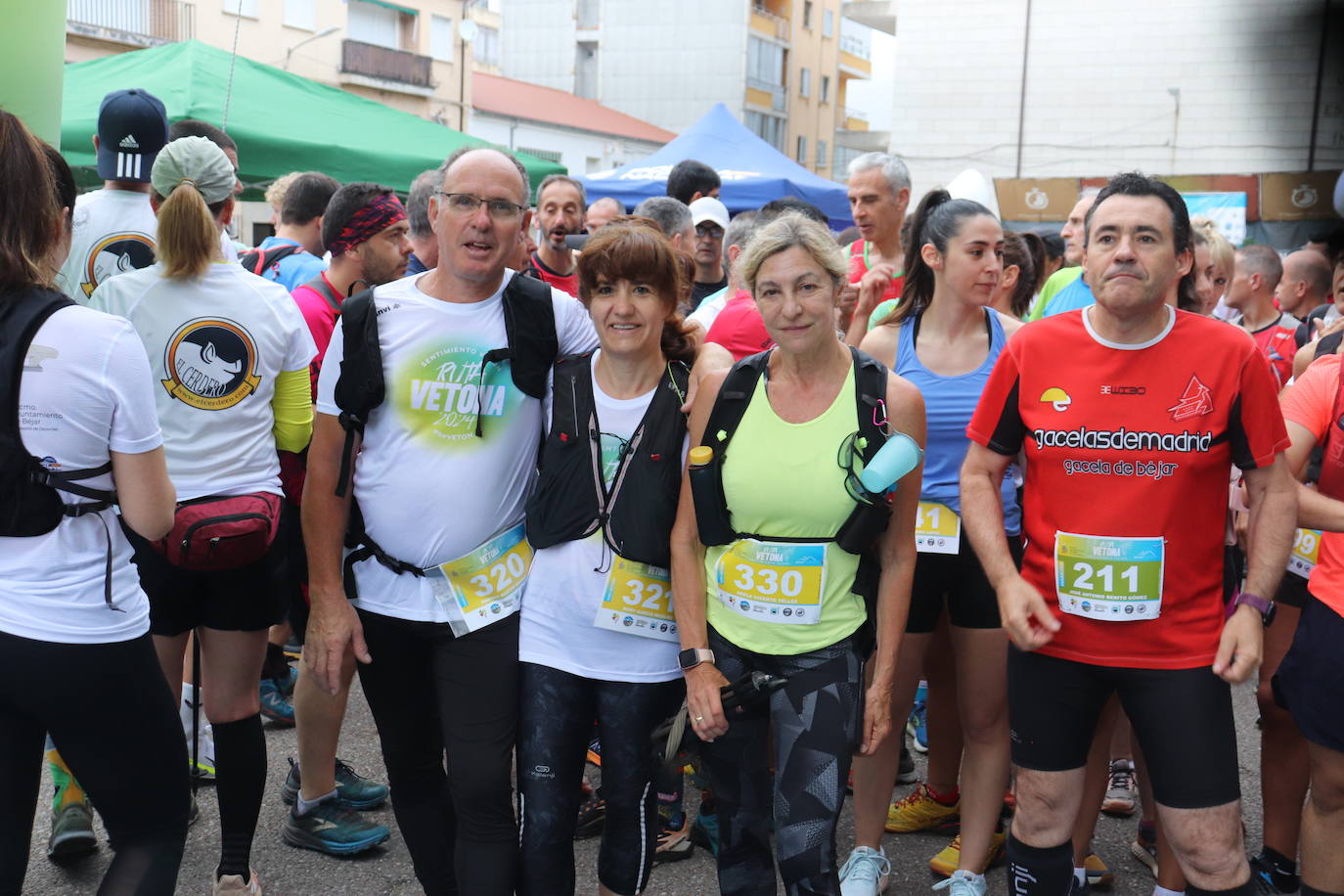 La Ruta Vetona llena de actividad los senderos de Béjar y comarca