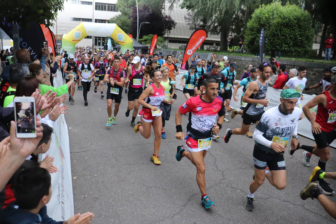 La Ruta Vetona llena de actividad los senderos de Béjar y comarca