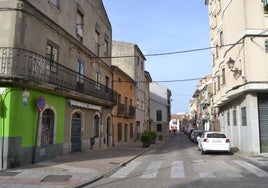 Calle Peramato, en Ciudad Rodrigo.