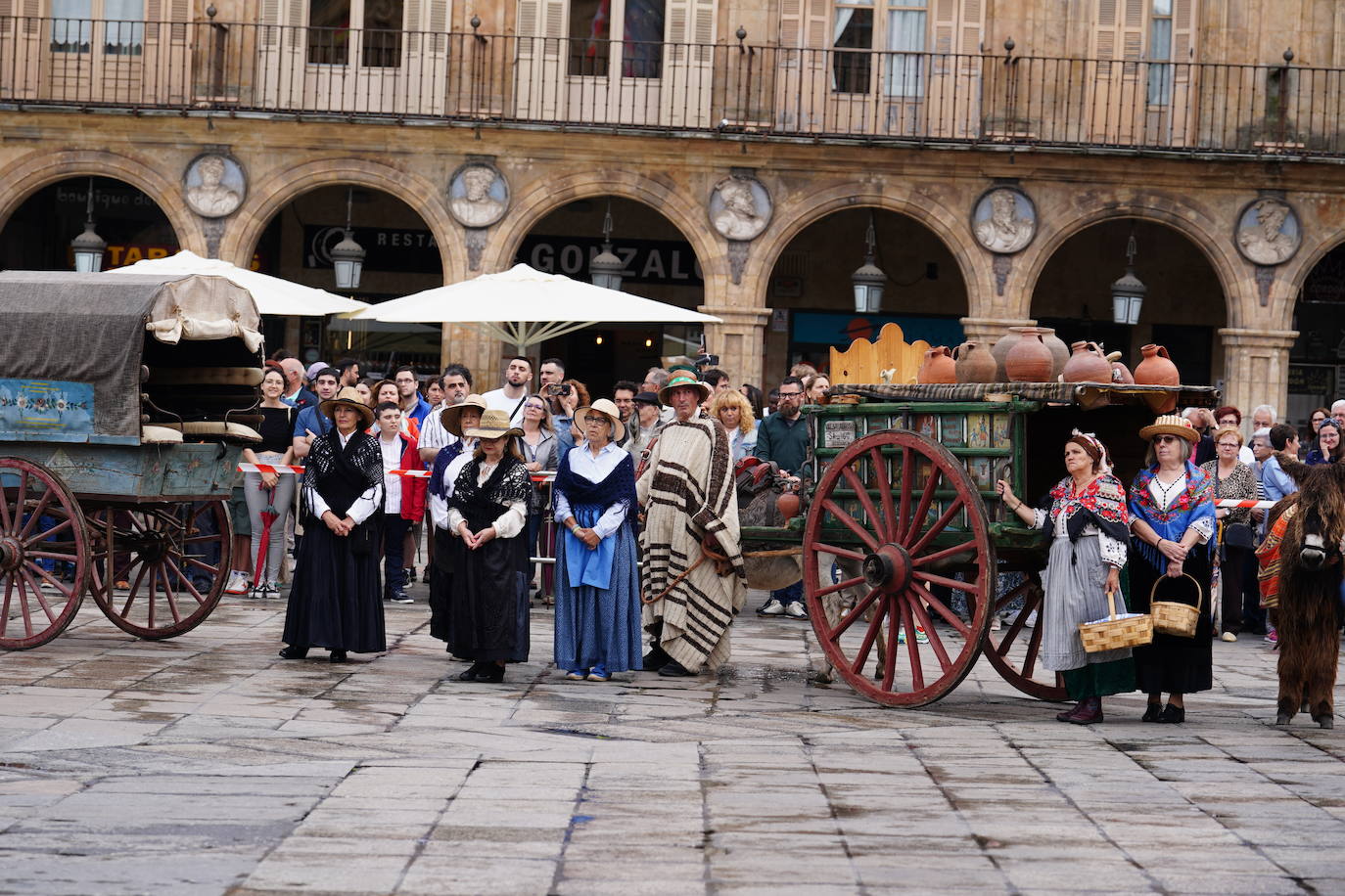 Así vive Salamanca el desfile del IV Festival Siglo de Oro