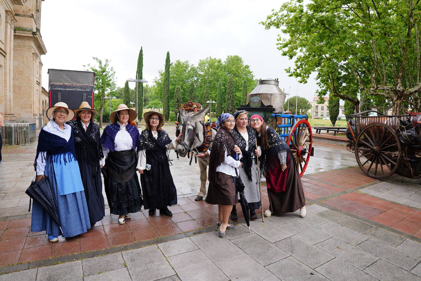 Así vive Salamanca el desfile del IV Festival Siglo de Oro