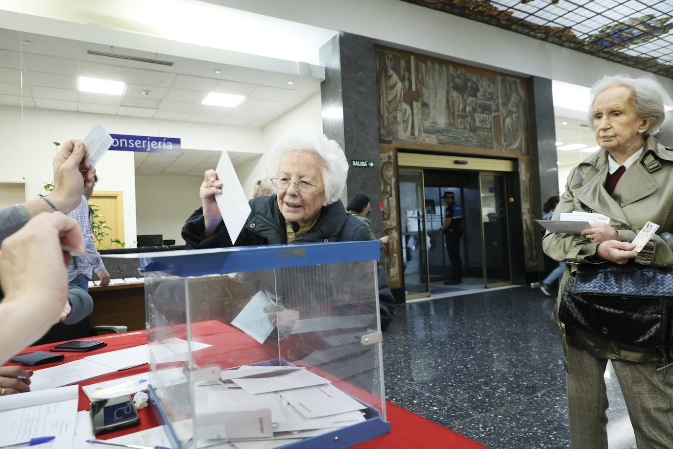 Así está transcurriendo la jornada electoral en Salamanca