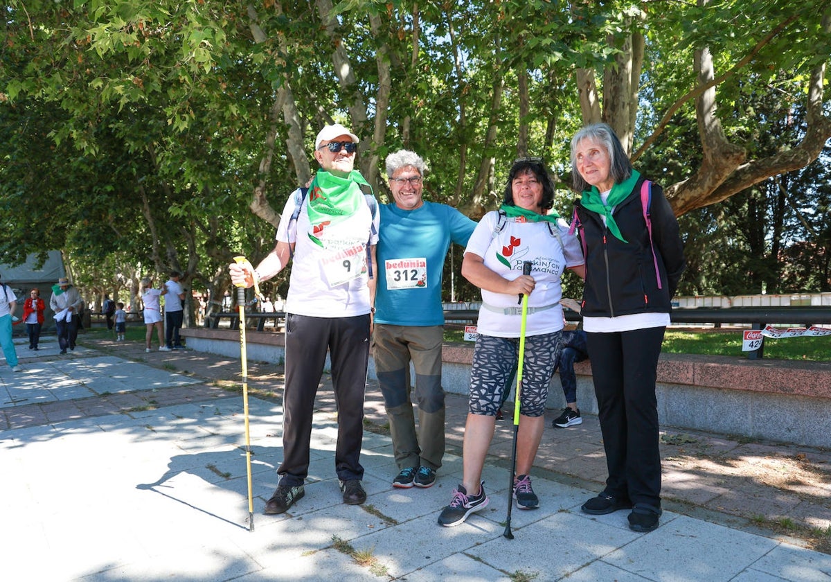 Diego, José Carlos, Sara y Claudi explican su vivencia con el párkinson.