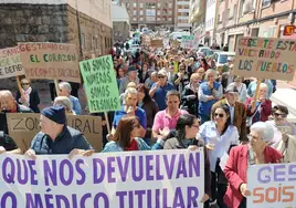 Imagen de la concentración que tuvo lugar en mayo en Béjar.