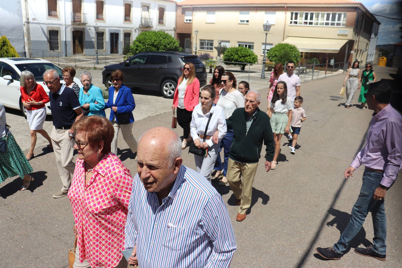 Ledrada celebra la festividad de San Antonio