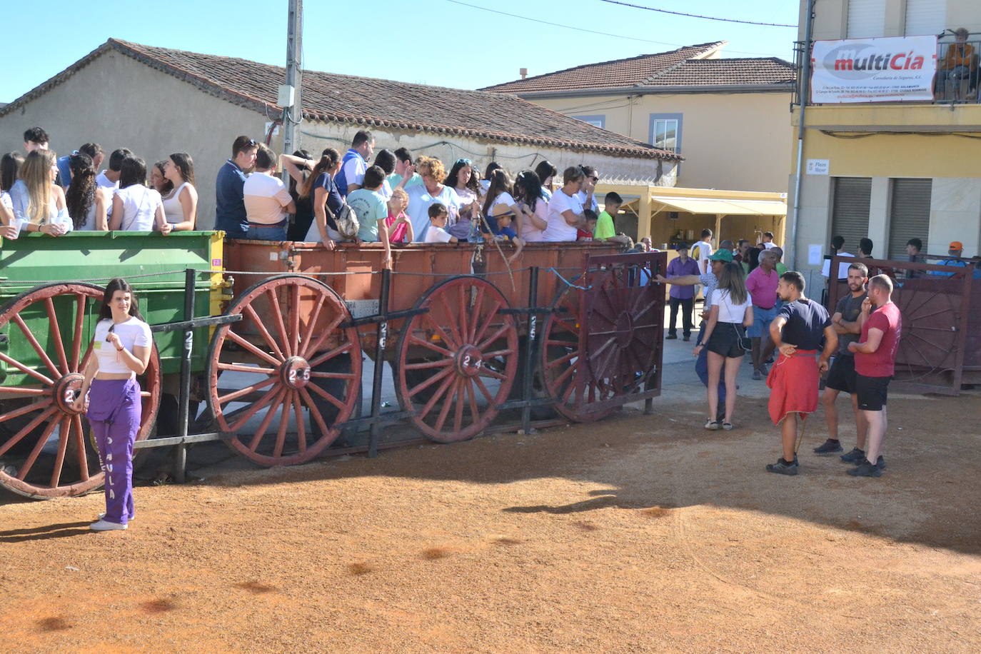 Martín de Yeltes sigue de fiesta con los toros como protagonistas