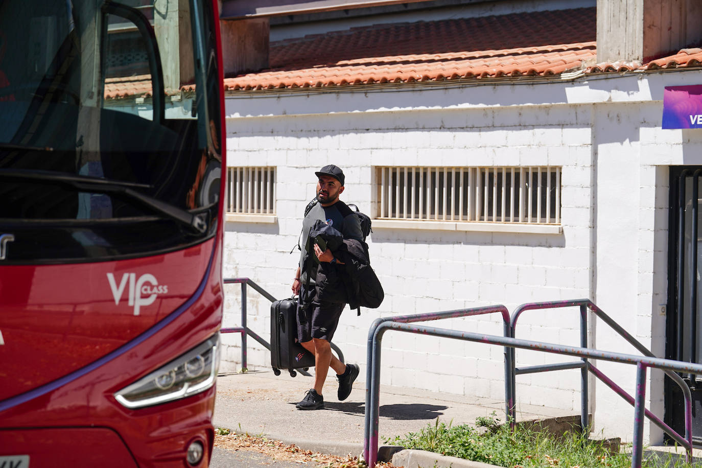 El Salamanca UDS, rumbo a Vigo con Poveda y otros 20 jugadores a bordo