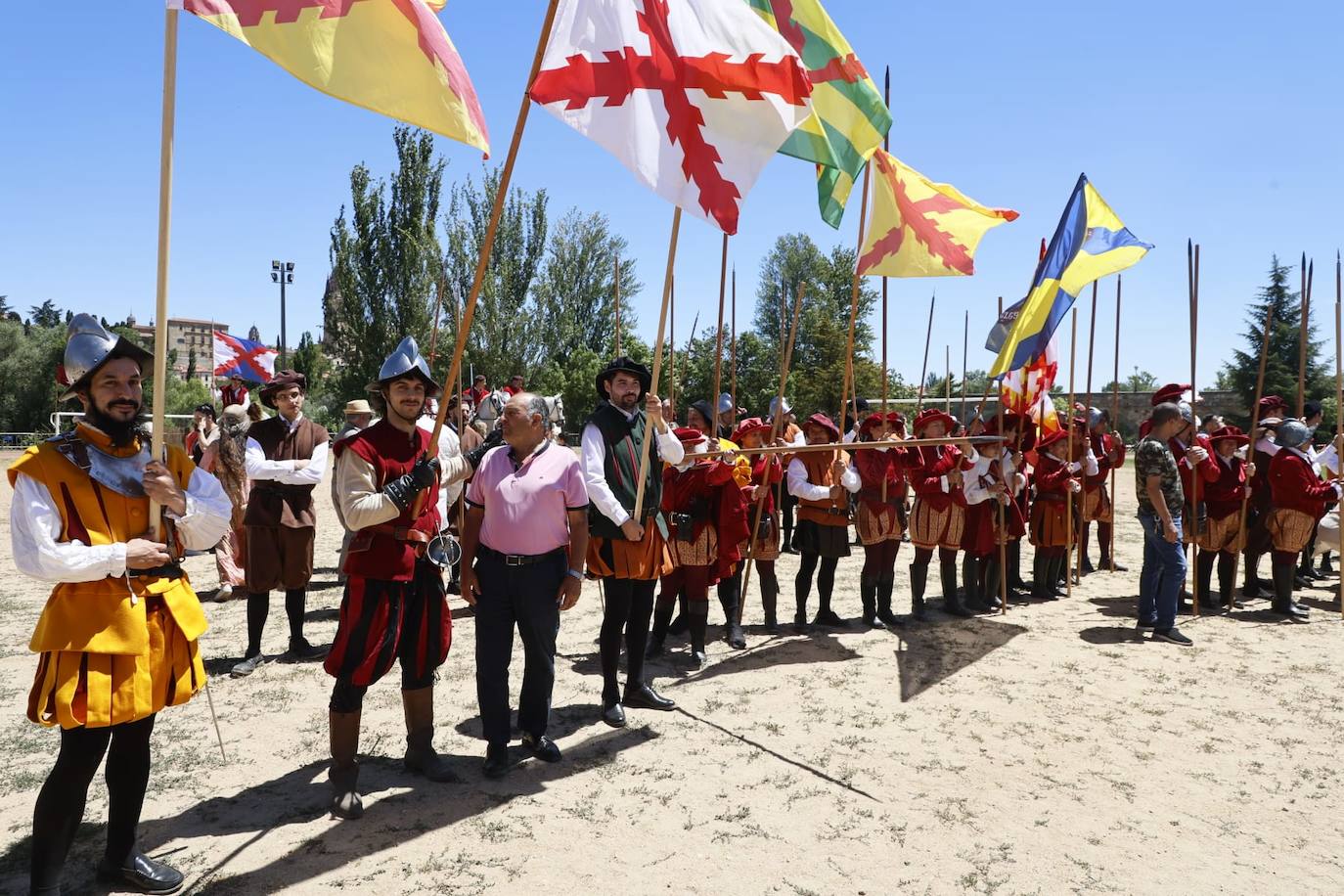 La batalla de los Tercios en el Puente Romano, en imágenes