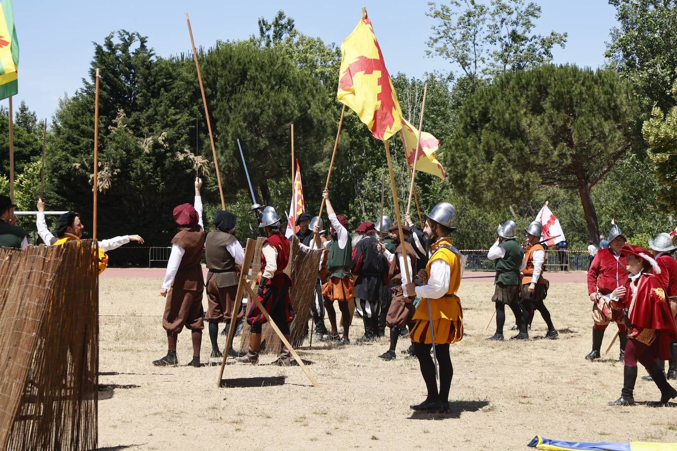 La batalla de los Tercios en el Puente Romano, en imágenes