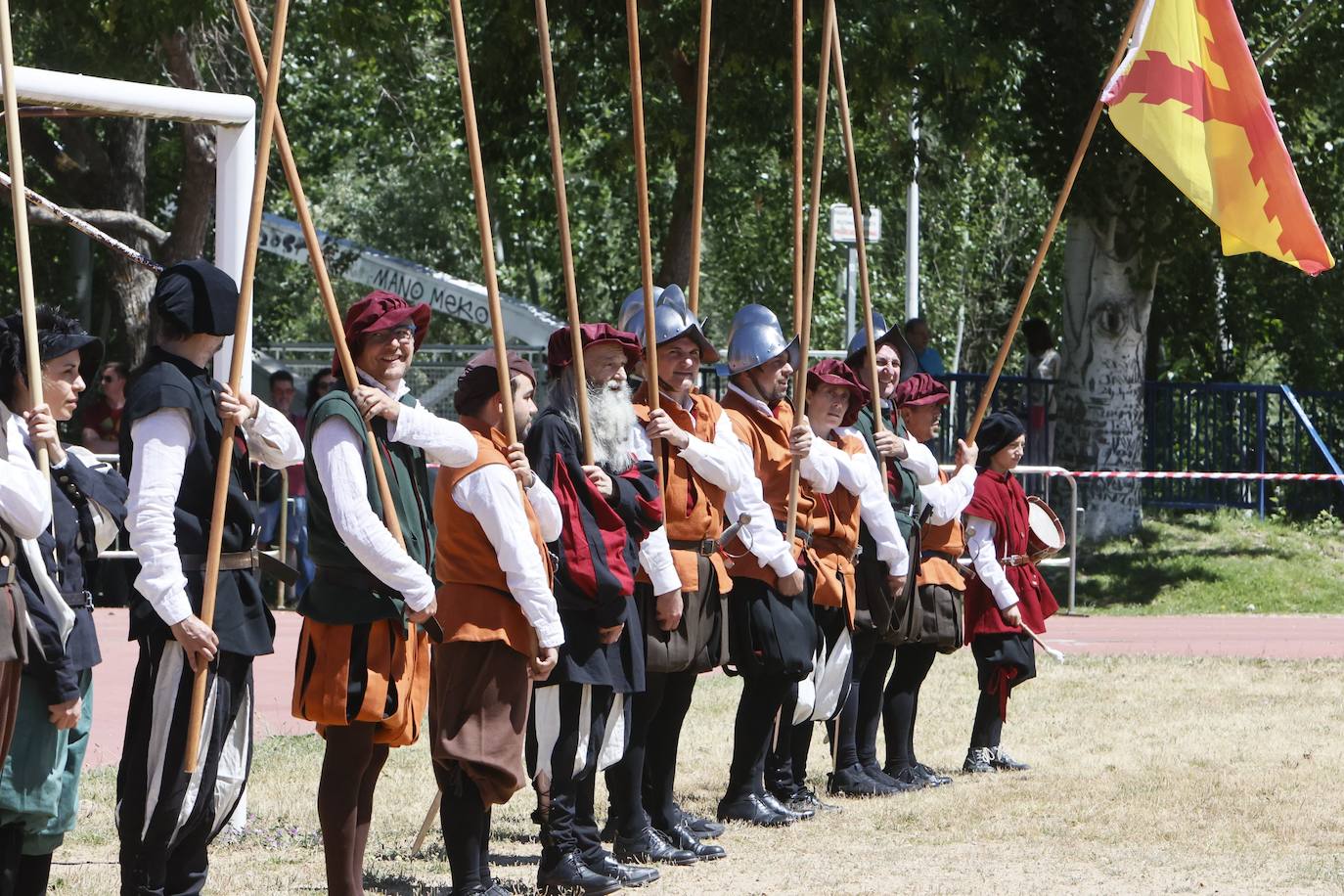 La batalla de los Tercios en el Puente Romano, en imágenes