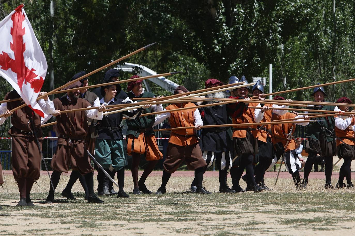 La batalla de los Tercios en el Puente Romano, en imágenes