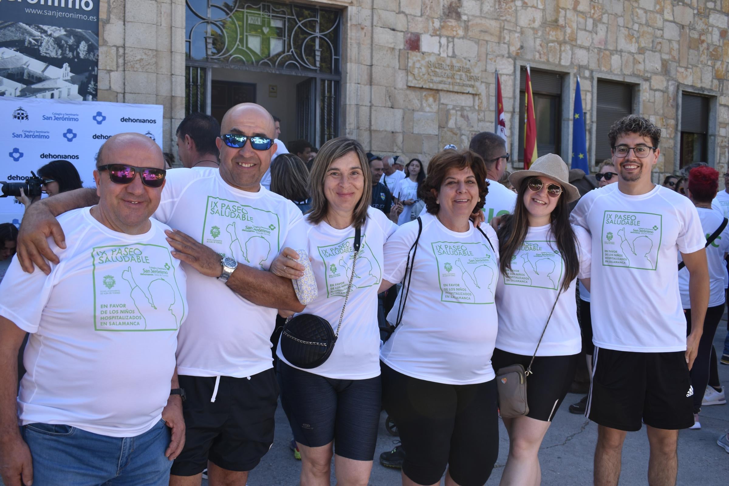 Kilómetros solidarios en Alba de Tormes para mejorar la vida de los niños hospitalizados