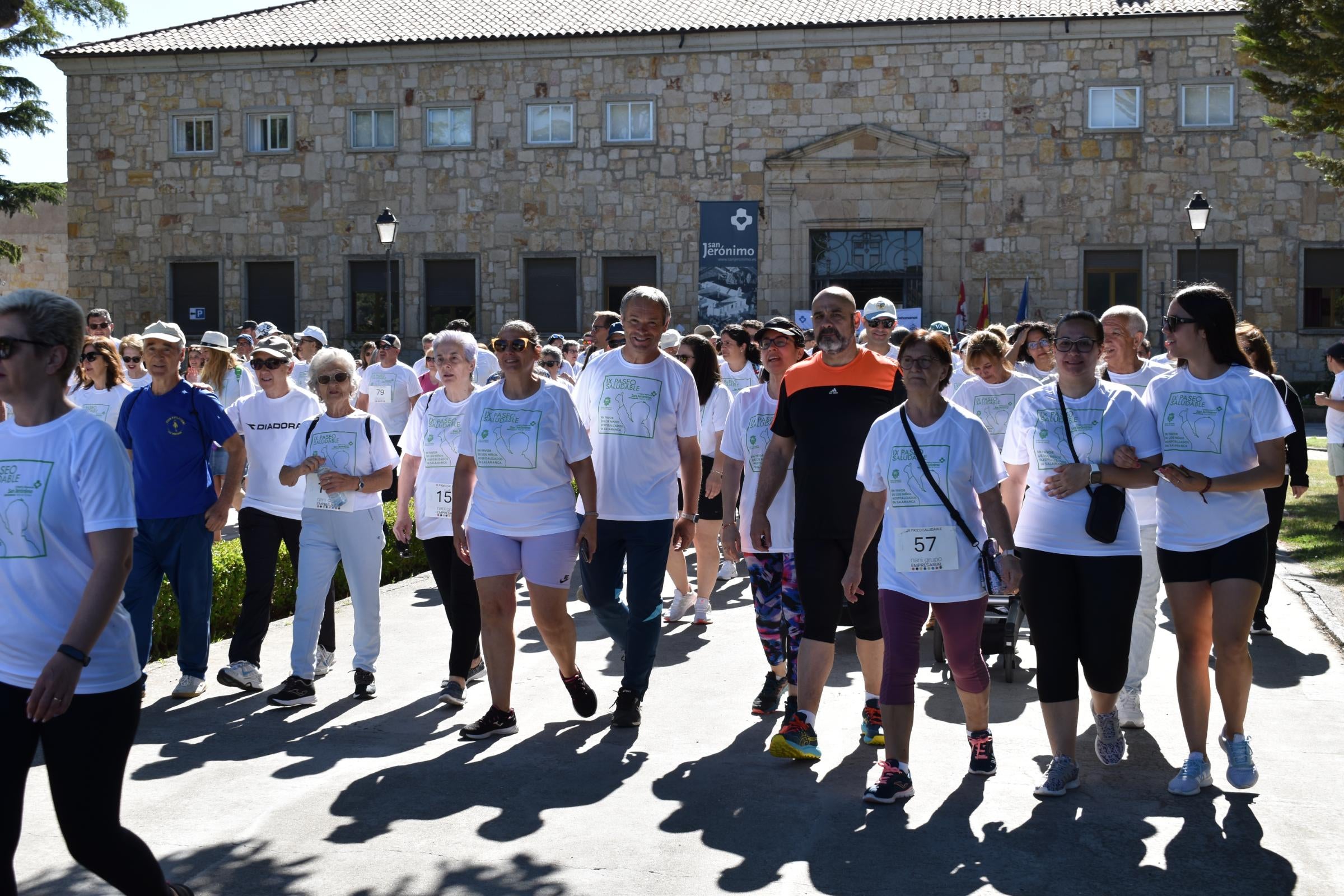 Kilómetros solidarios en Alba de Tormes para mejorar la vida de los niños hospitalizados