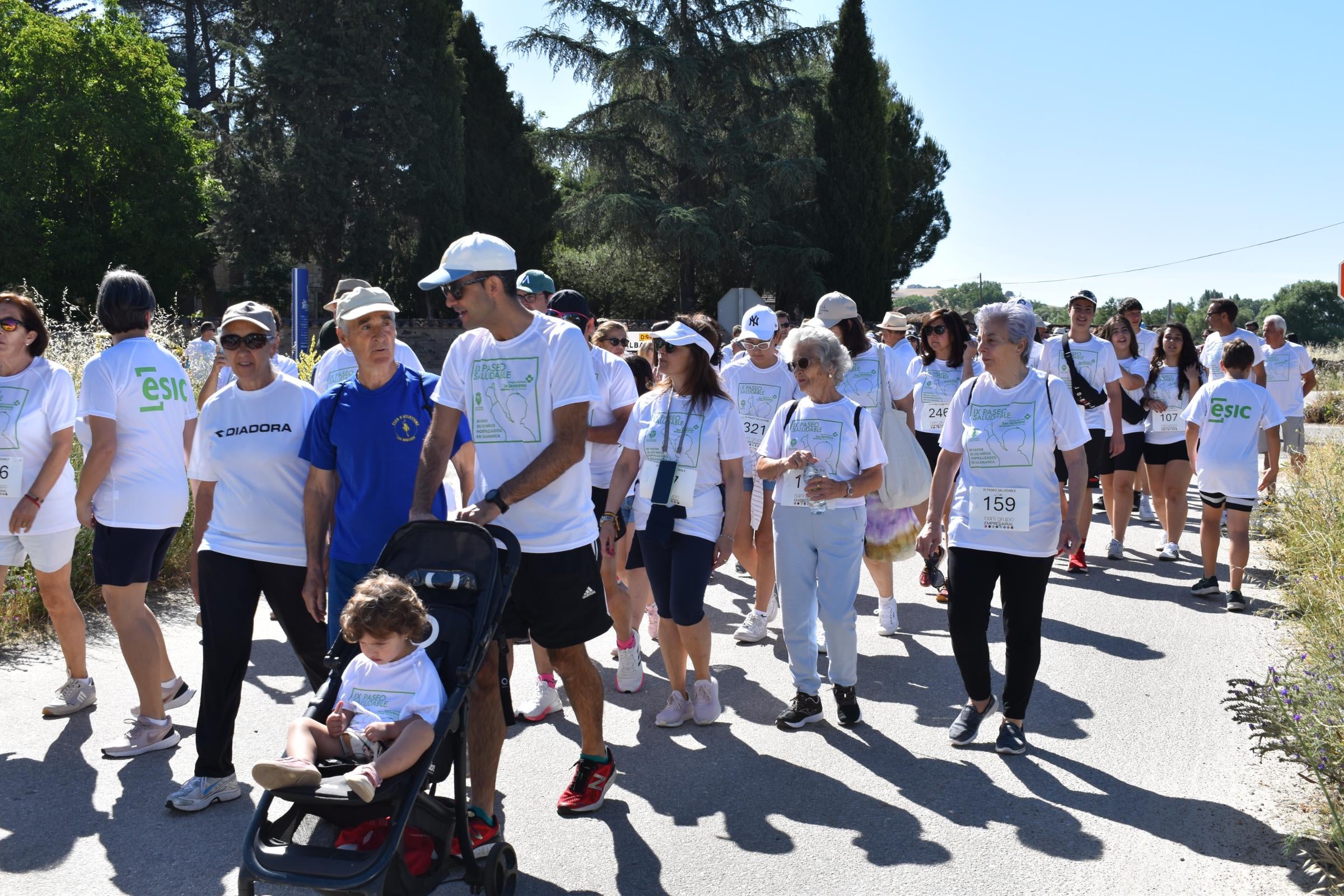 Kilómetros solidarios en Alba de Tormes para mejorar la vida de los niños hospitalizados