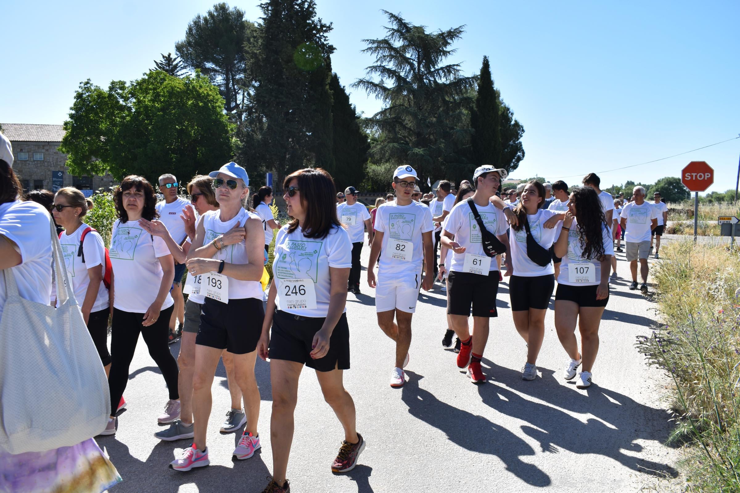 Kilómetros solidarios en Alba de Tormes para mejorar la vida de los niños hospitalizados