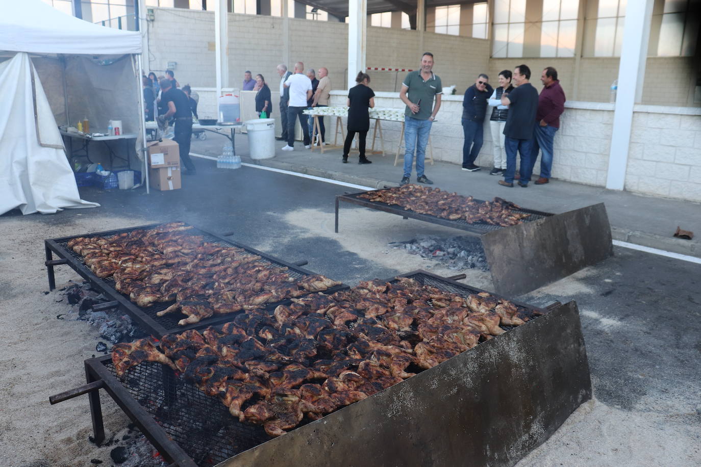 Montejo disfruta de la fiesta con buen sabor de boca