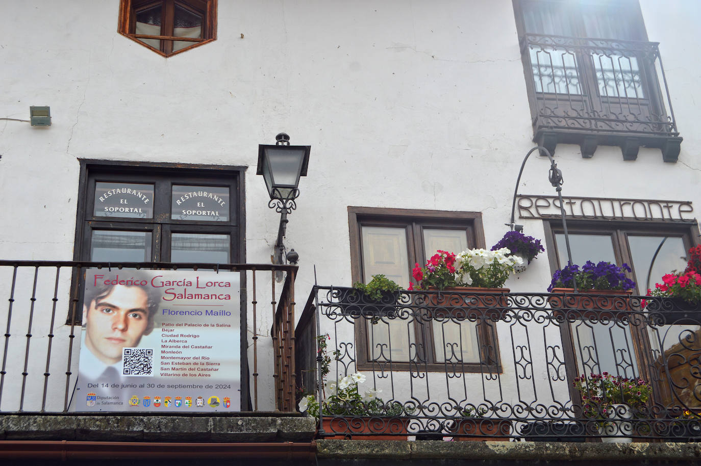 La exposición sobre García Lorca ya reposa en La Alberca