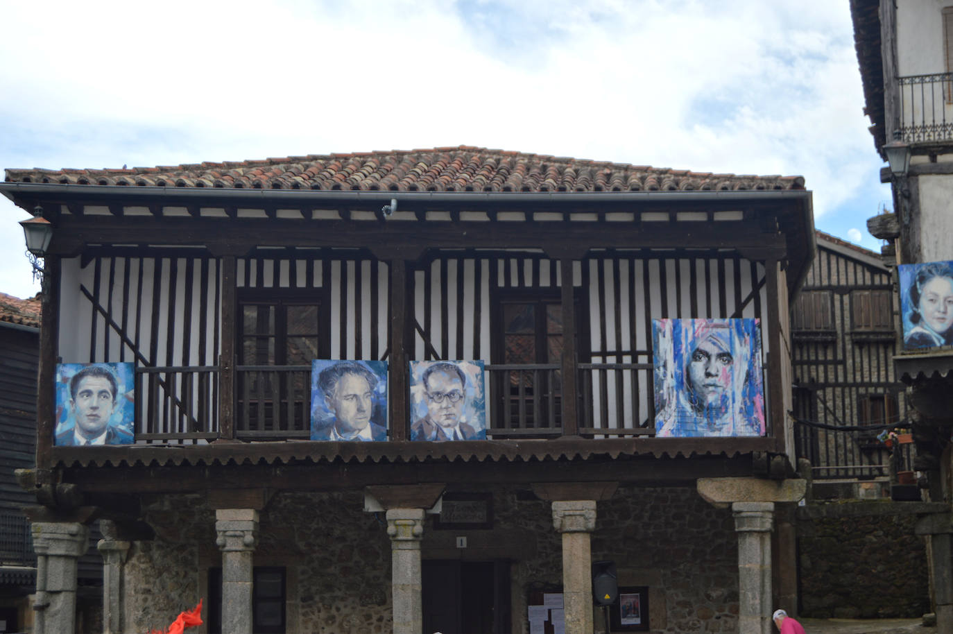 La exposición sobre García Lorca ya reposa en La Alberca