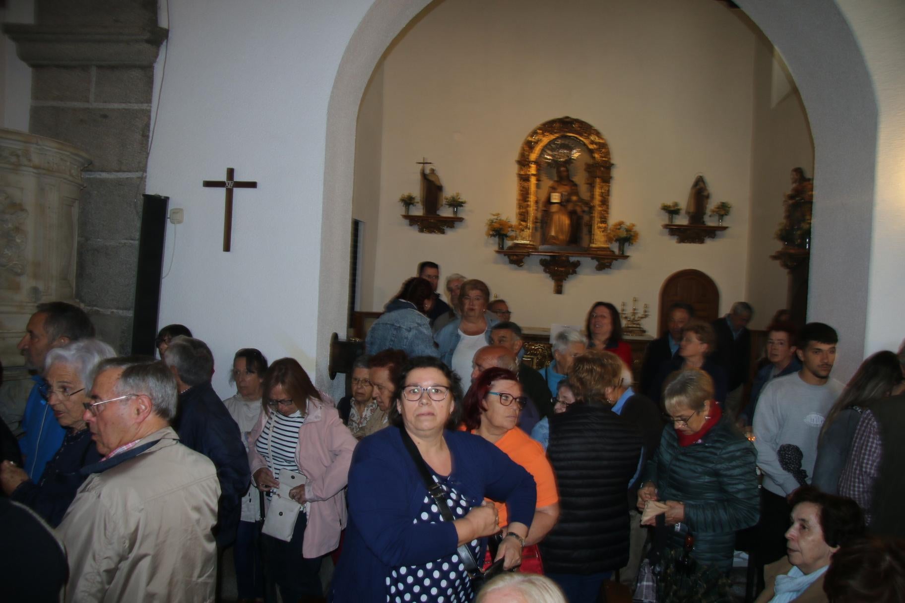 La lluvia desluce la romería grande del Cristo de Cabrera