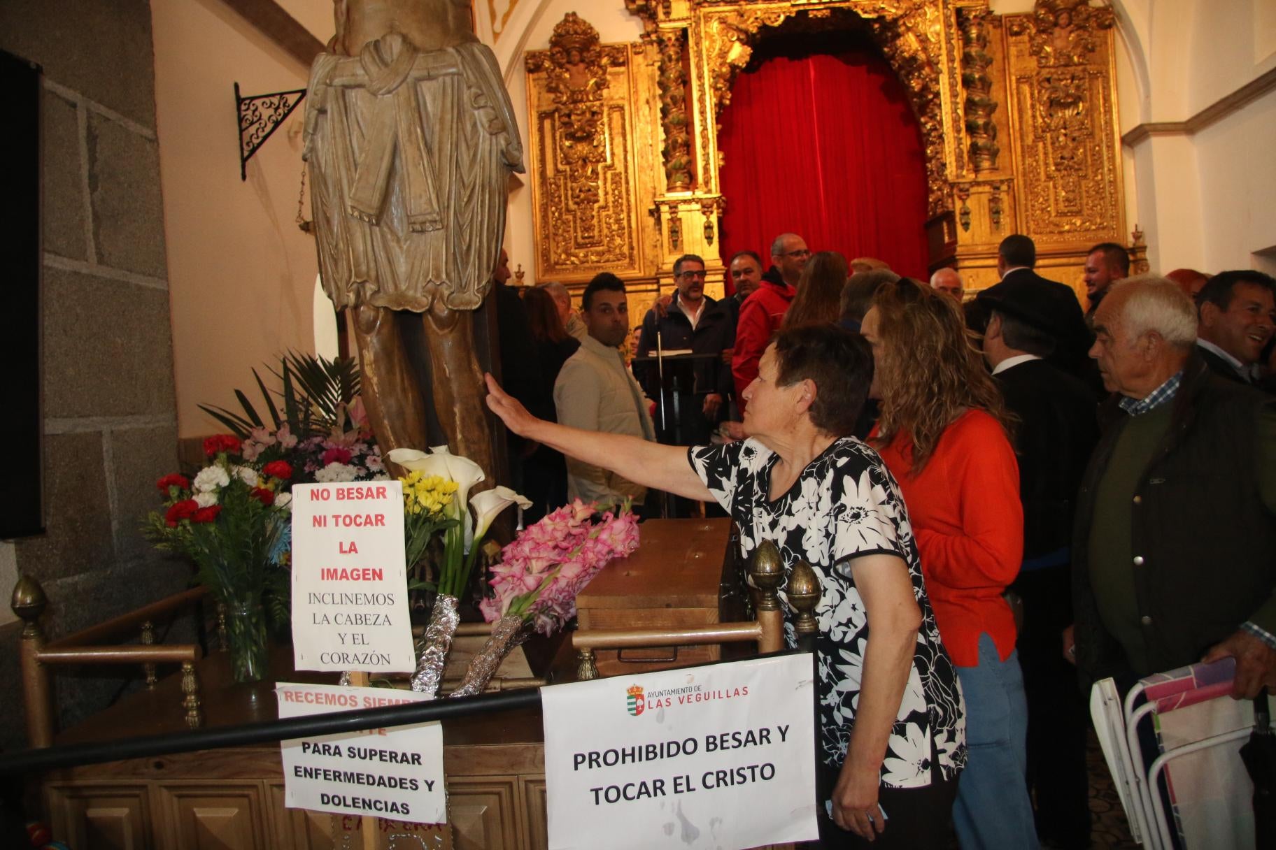 La lluvia desluce la romería grande del Cristo de Cabrera