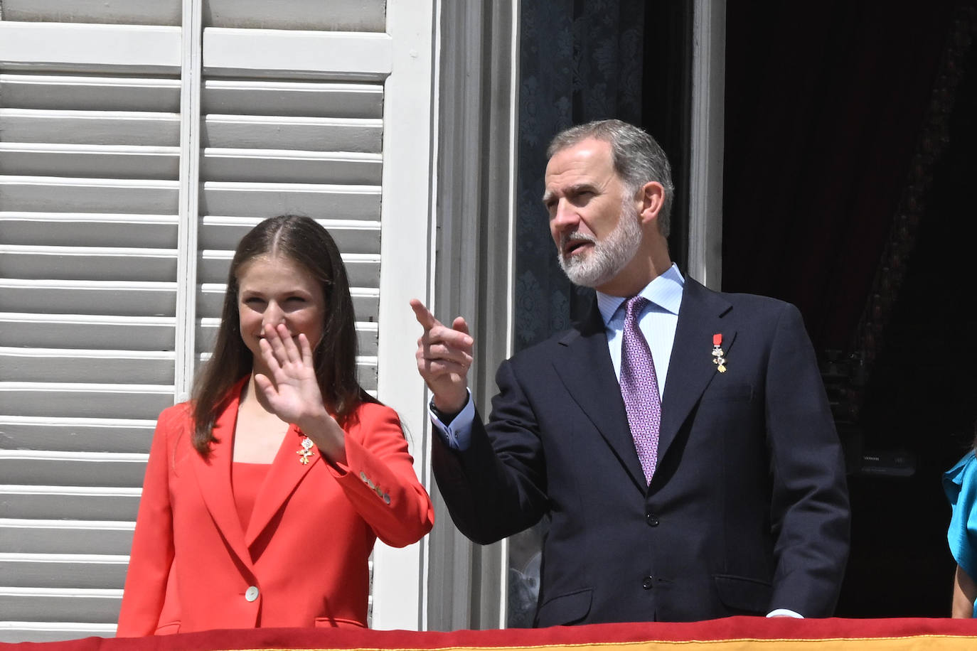 Ovaciones y «vivas» en la celebración del décimo aniversario de Felipe VI al frente de la Corona