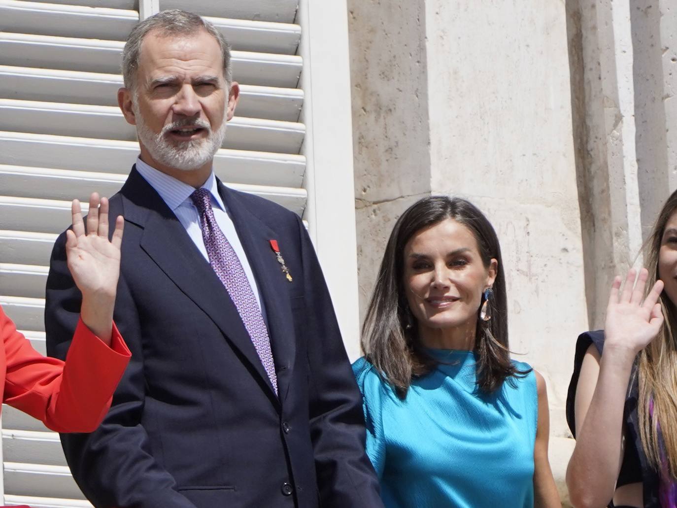 Ovaciones y «vivas» en la celebración del décimo aniversario de Felipe VI al frente de la Corona