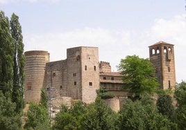 Imagen del castillo de Castilnovo, en Segovia.