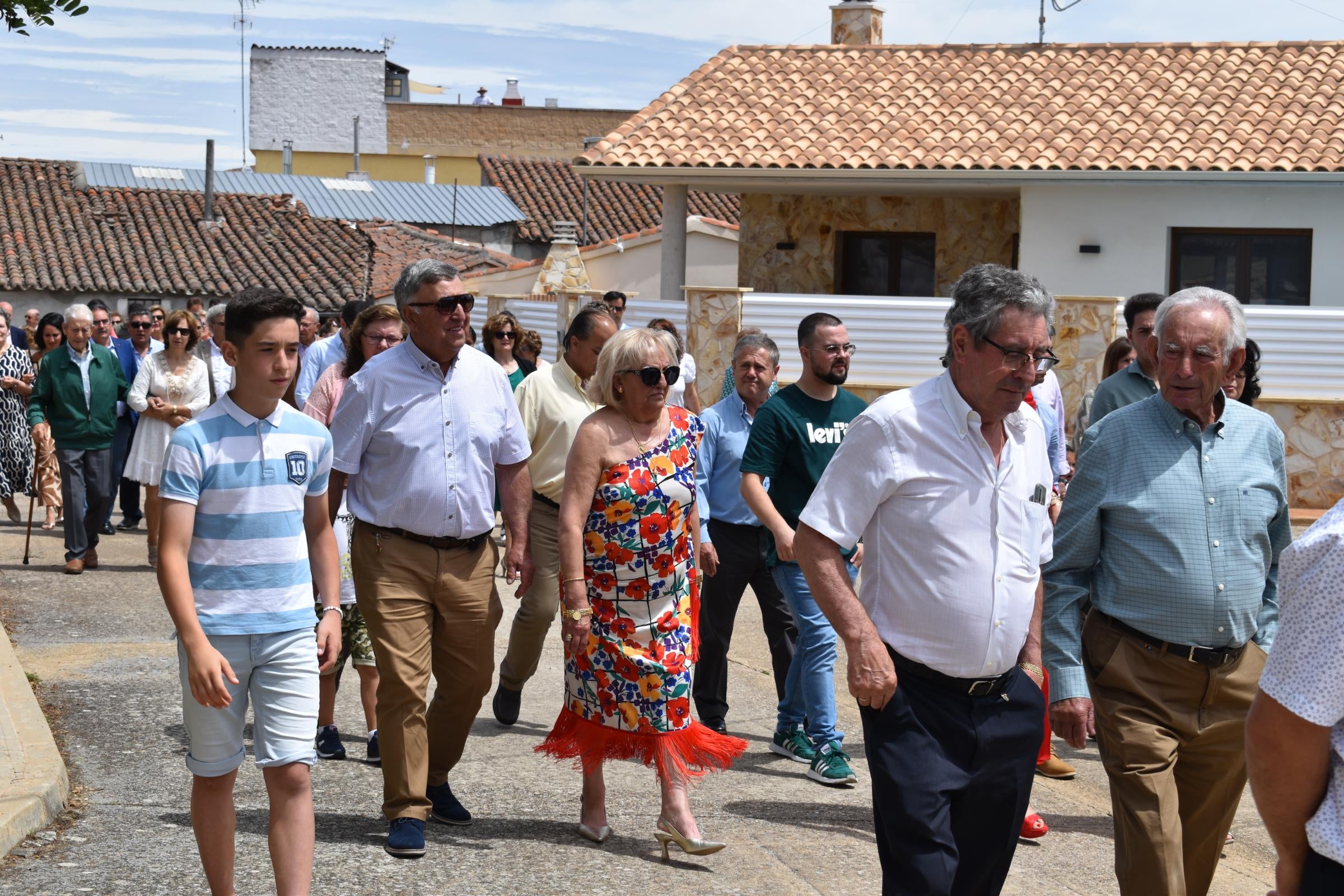 El primer paseo de San Juan Bautista ha sido en Calzada de Don Diego