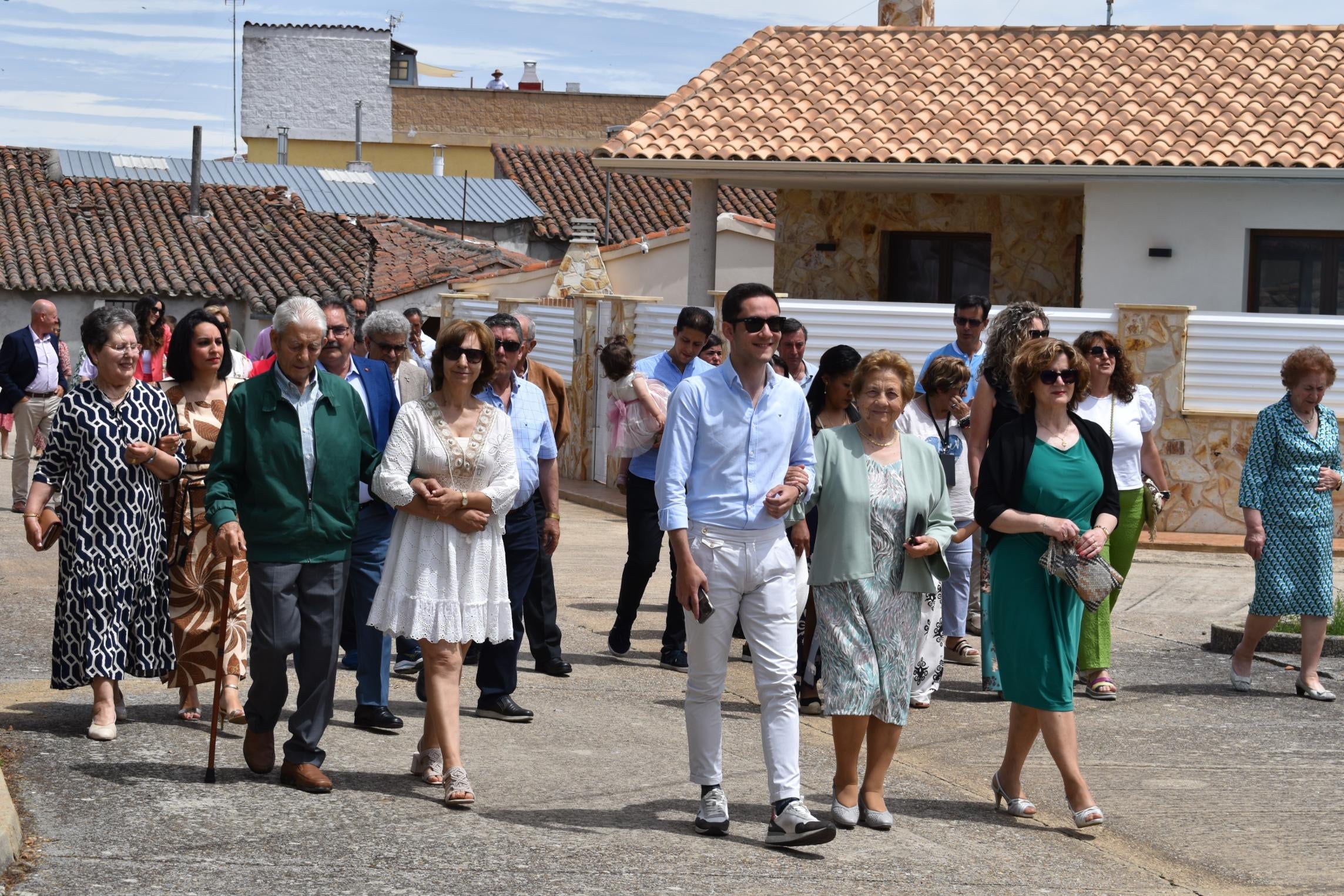 El primer paseo de San Juan Bautista ha sido en Calzada de Don Diego