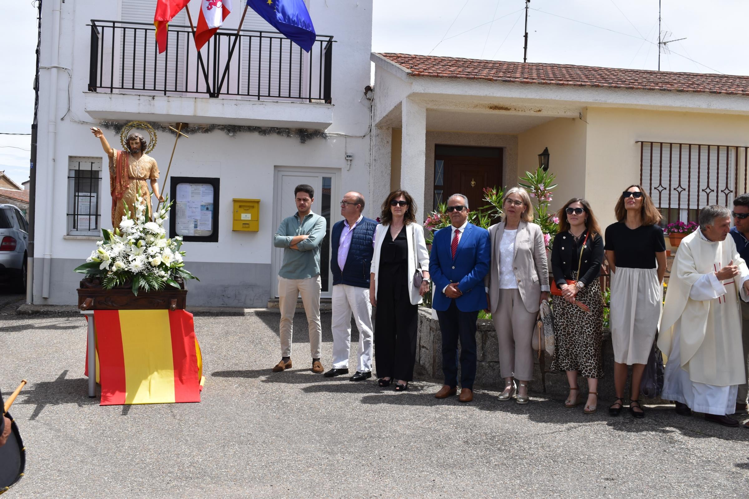 El primer paseo de San Juan Bautista ha sido en Calzada de Don Diego