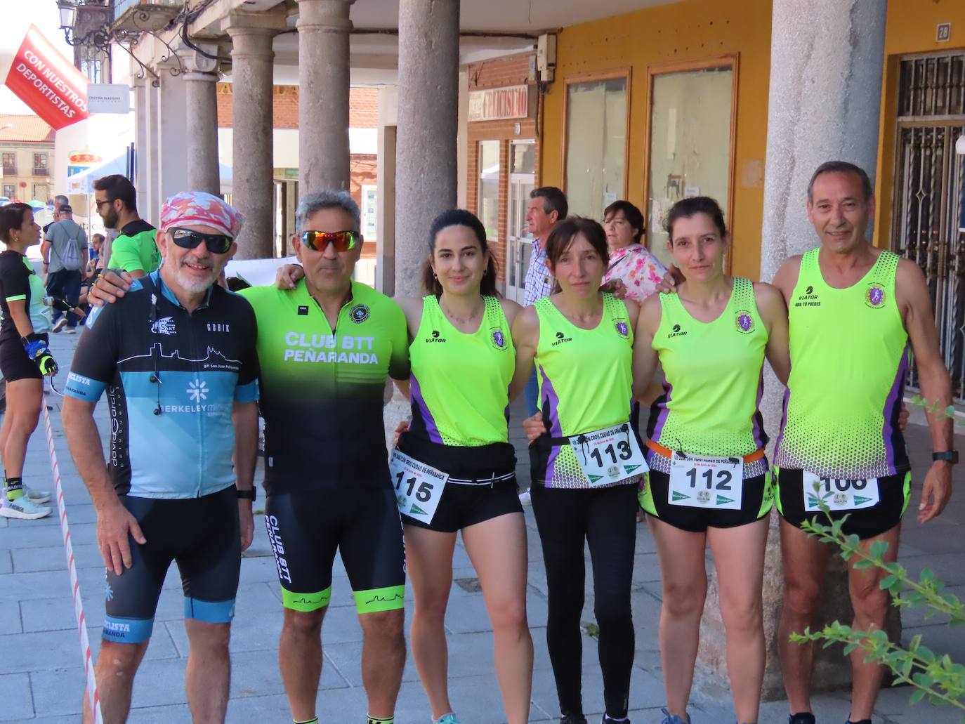 Jorge Horcajo y María Jesús Martín se imponen en el VII Duatlón Cross ‘Ciudad de Peñaranda’