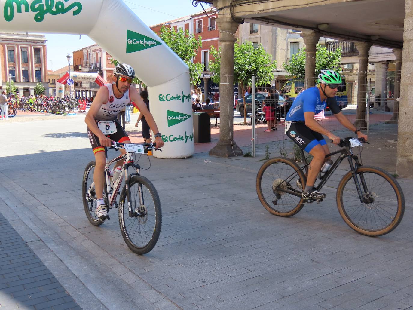 Jorge Horcajo y María Jesús Martín se imponen en el VII Duatlón Cross ‘Ciudad de Peñaranda’