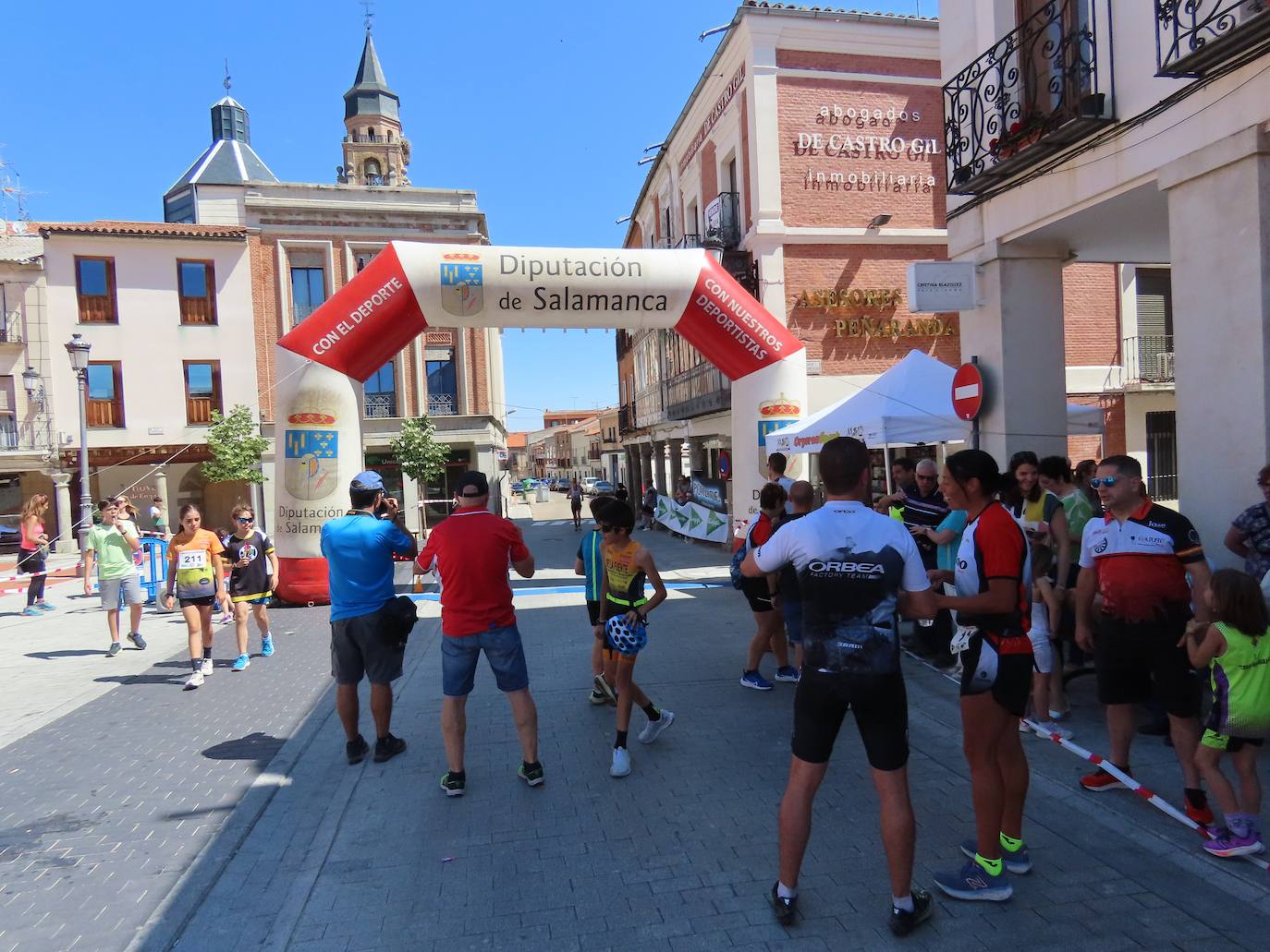 Jorge Horcajo y María Jesús Martín se imponen en el VII Duatlón Cross ‘Ciudad de Peñaranda’