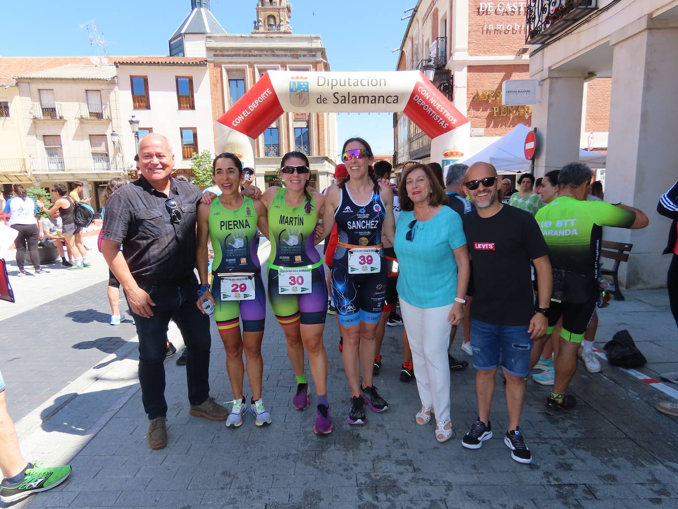 Jorge Horcajo y María Jesús Martín se imponen en el VII Duatlón Cross ‘Ciudad de Peñaranda’