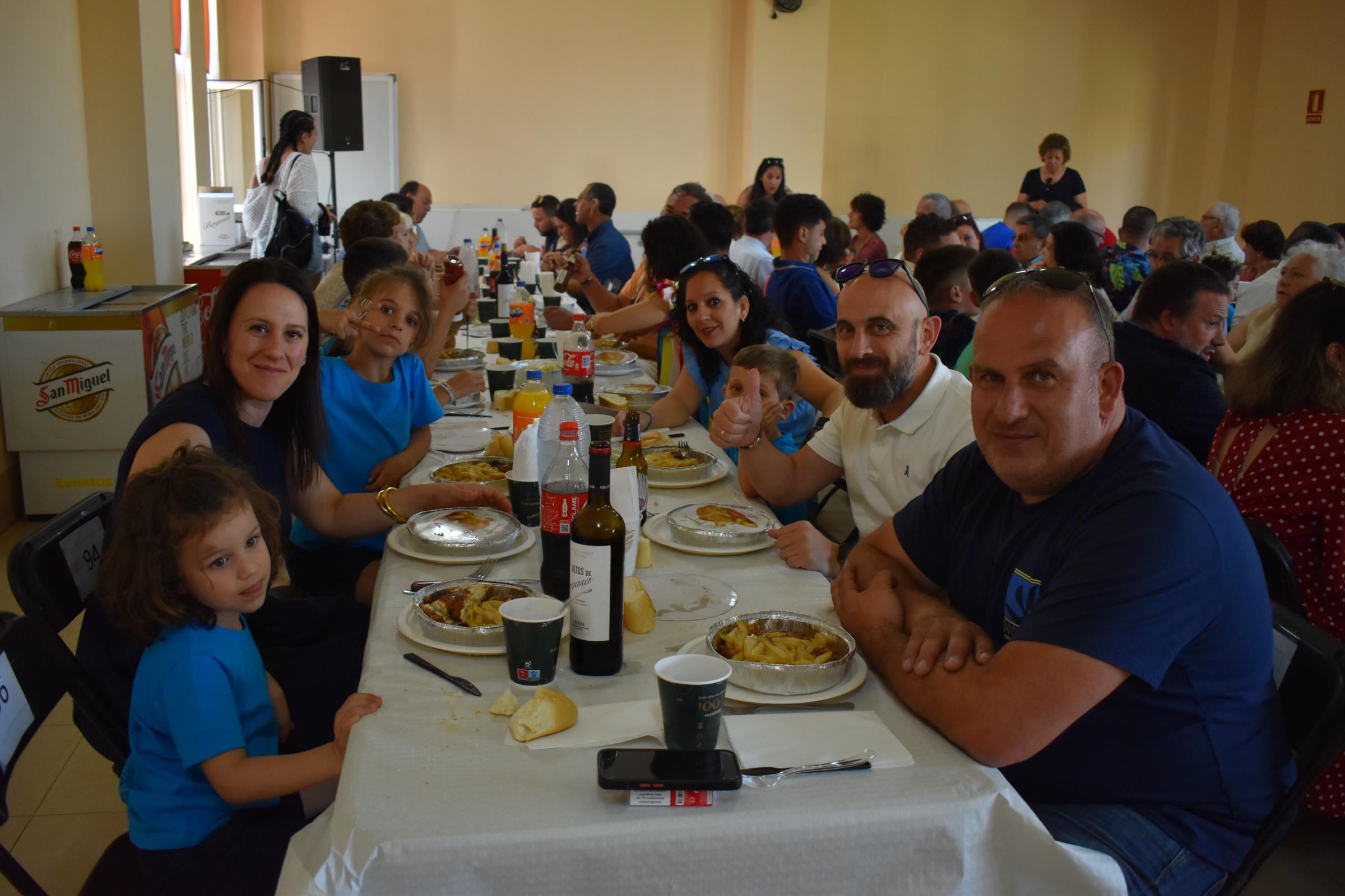 Calzada de Don Diego despide las fiestas de San Juan Bautista con una comida para 250 personas