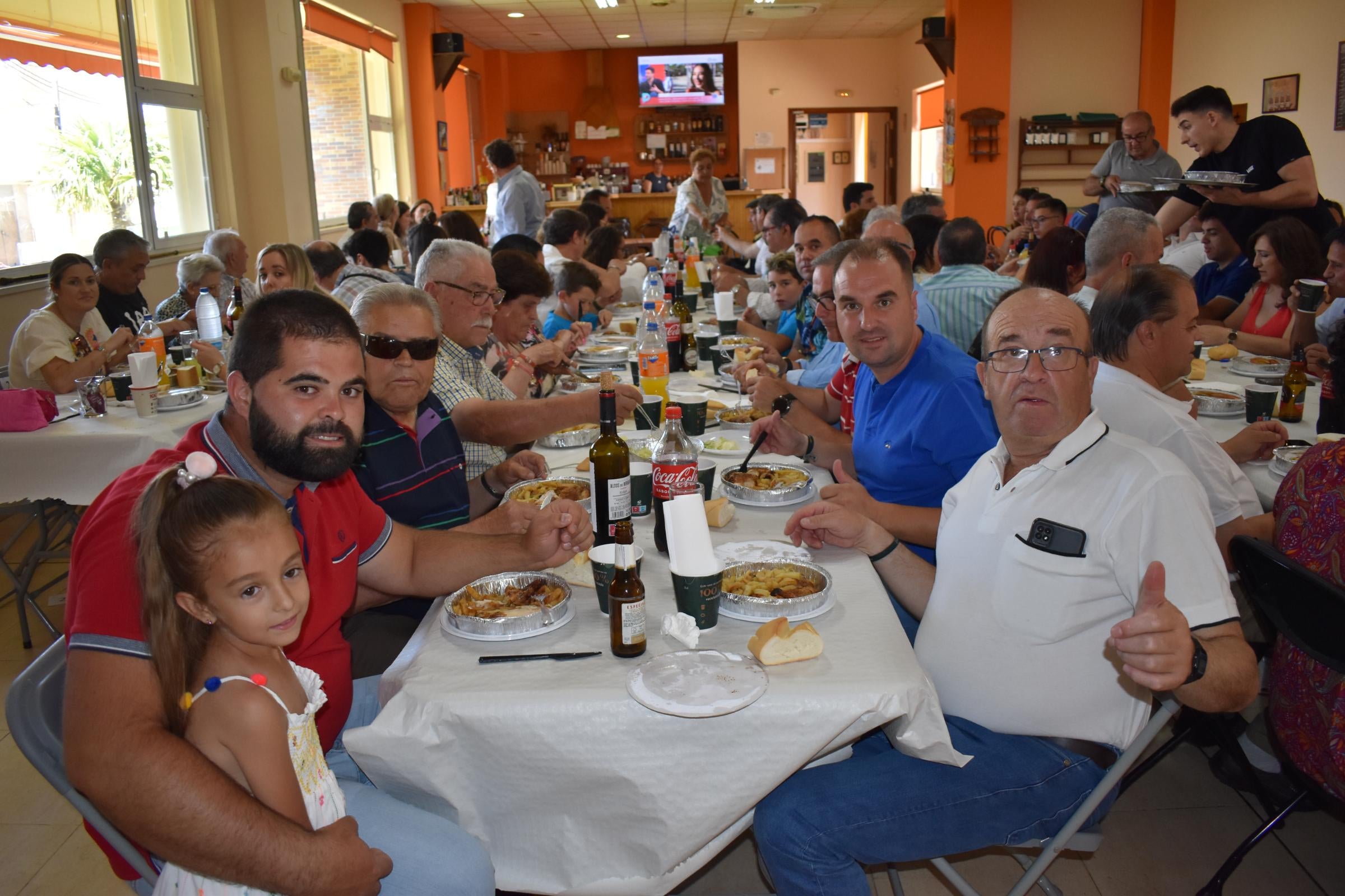 Calzada de Don Diego despide las fiestas de San Juan Bautista con una comida para 250 personas