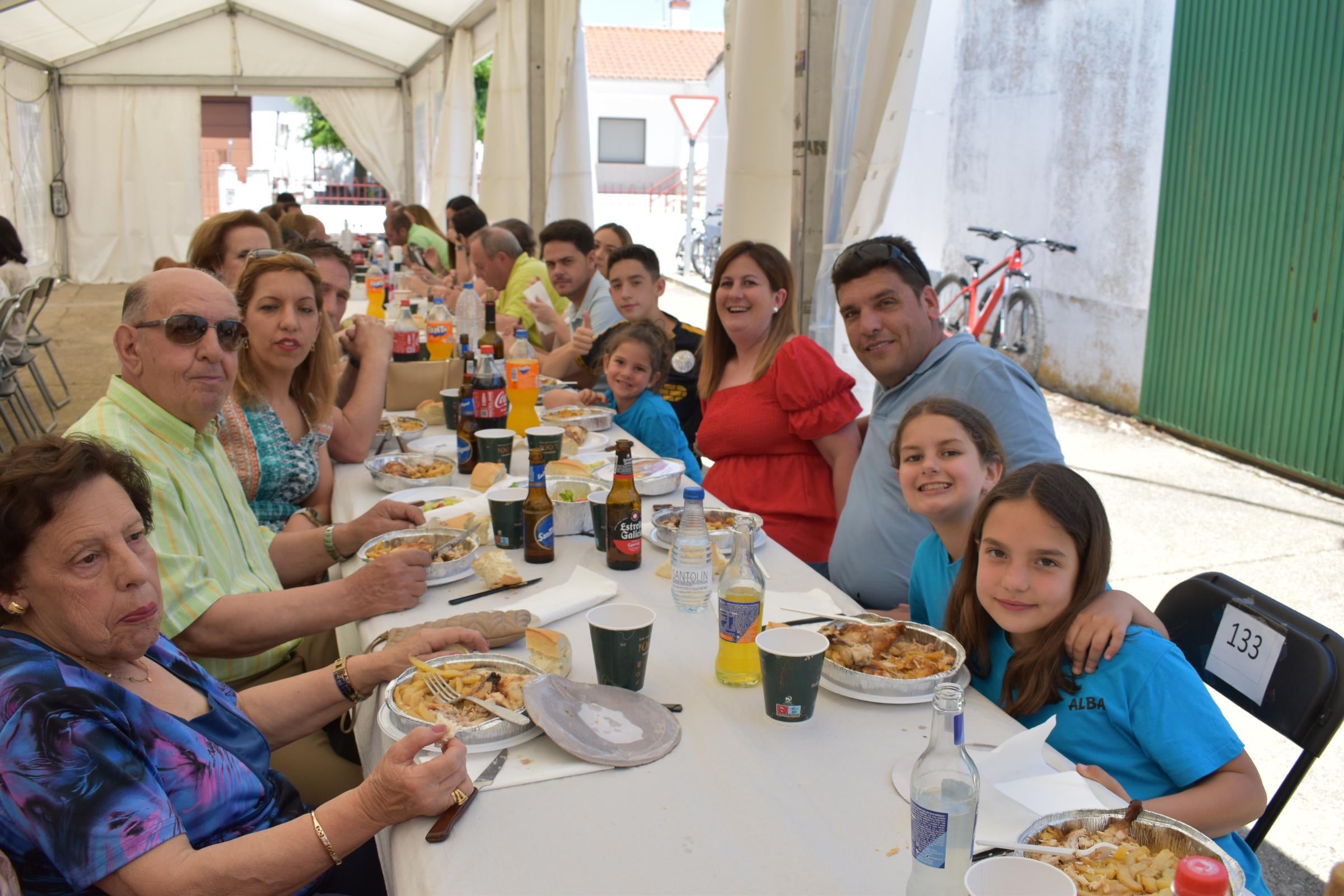 Calzada de Don Diego despide las fiestas de San Juan Bautista con una comida para 250 personas