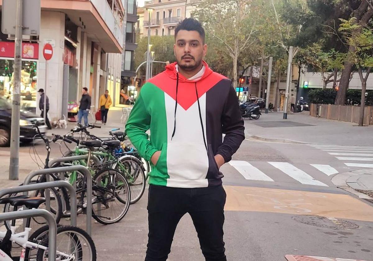 Alaa Atiyeh, durante su estancia ya en España.