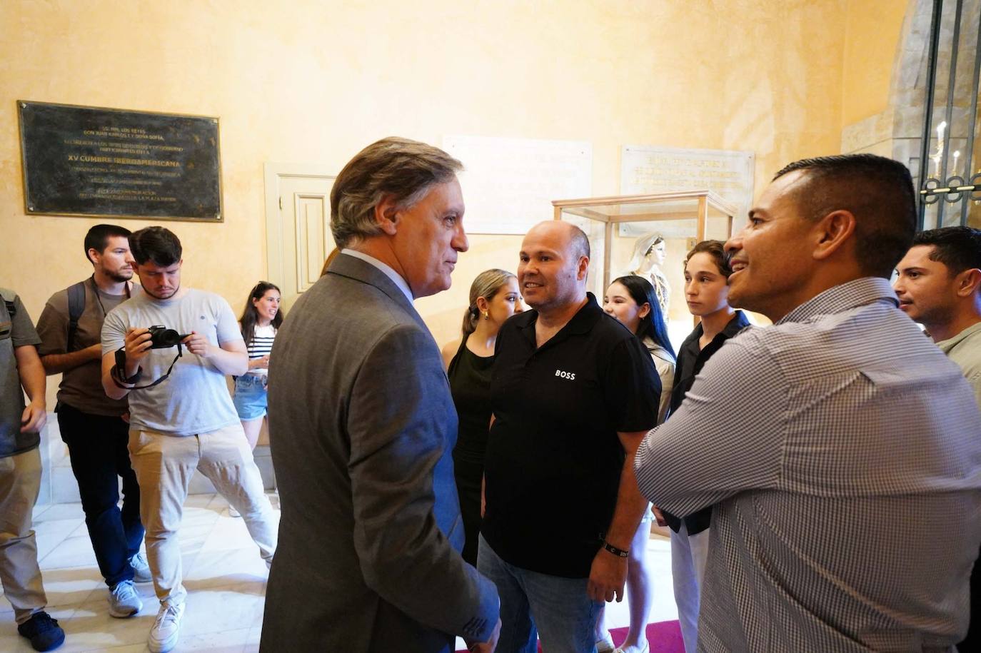 La recepción del Salamanca UDS en el Ayuntamiento, en imágenes