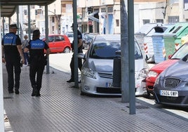 Accidente en la avenida de Portugal.