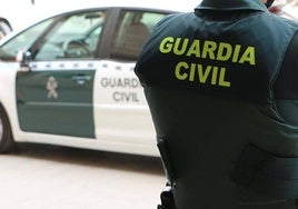 Un agente de la Guardia Civil.