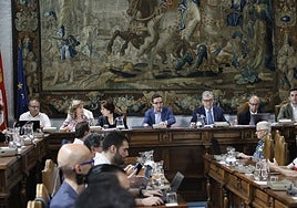 Reunión del Consejo de Gobierno celebrado este jueves.