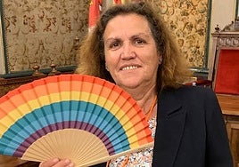 La alcaldesa de Sorihuela, Nieves García.