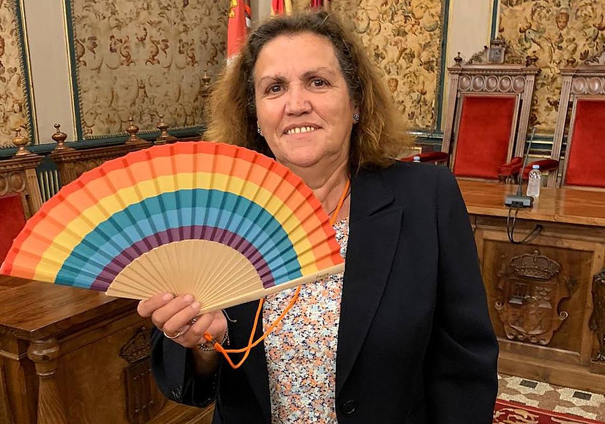 La alcaldesa de Sorihuela, Nieves García.