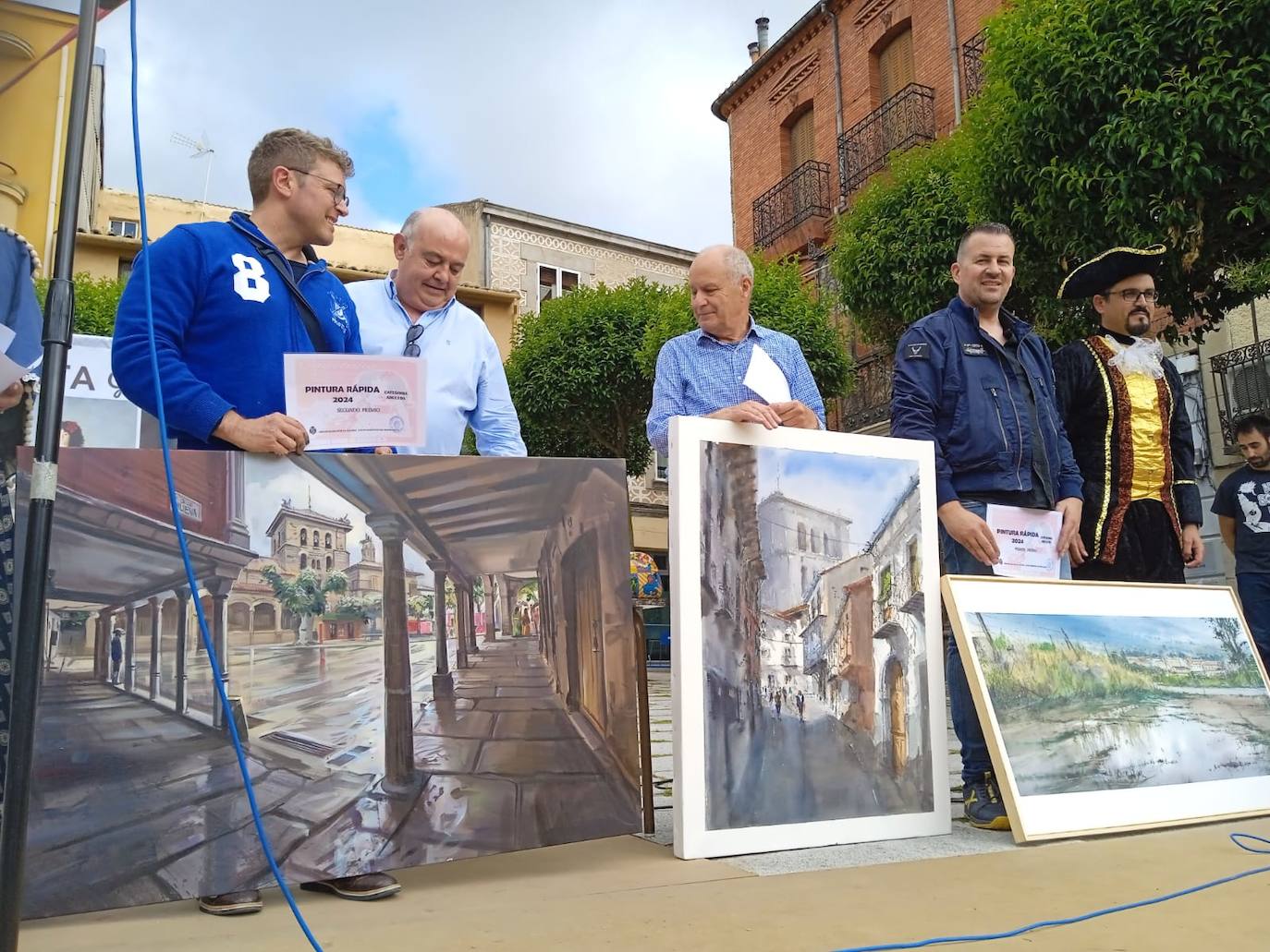 Aires goyescos para dar color a la fiesta en Piedrahita