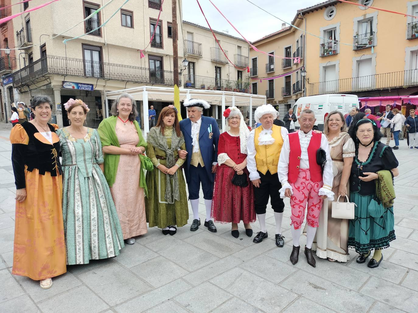 Aires goyescos para dar color a la fiesta en Piedrahita