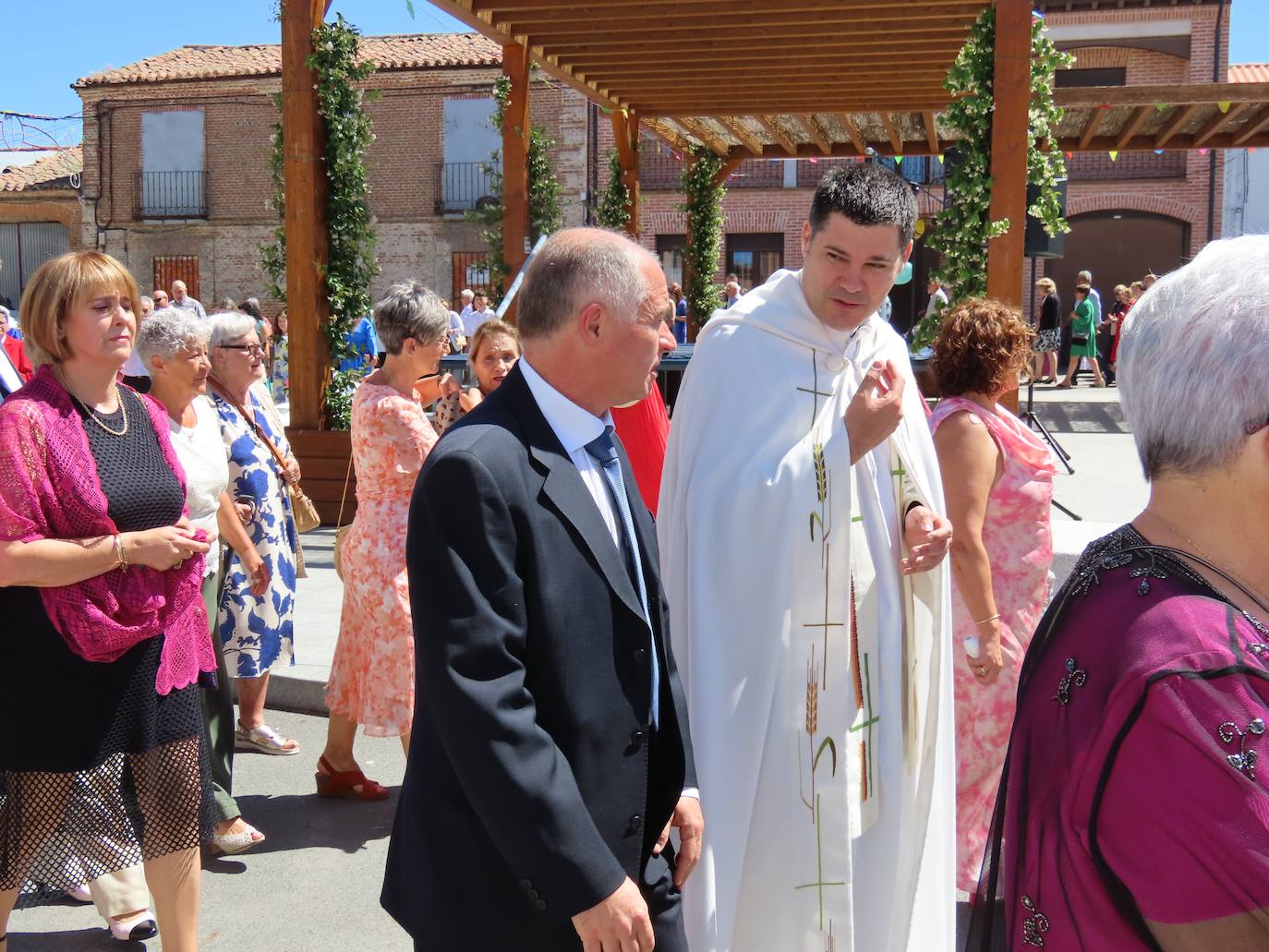 Así ha sido procesión en honor a la Virgen del Rosario de Mancera