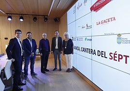 Miguel Ángel García-Mochales, Pablo Moreno, José Antonio Sayagués, Ángel Fernández y Maite Conesa.